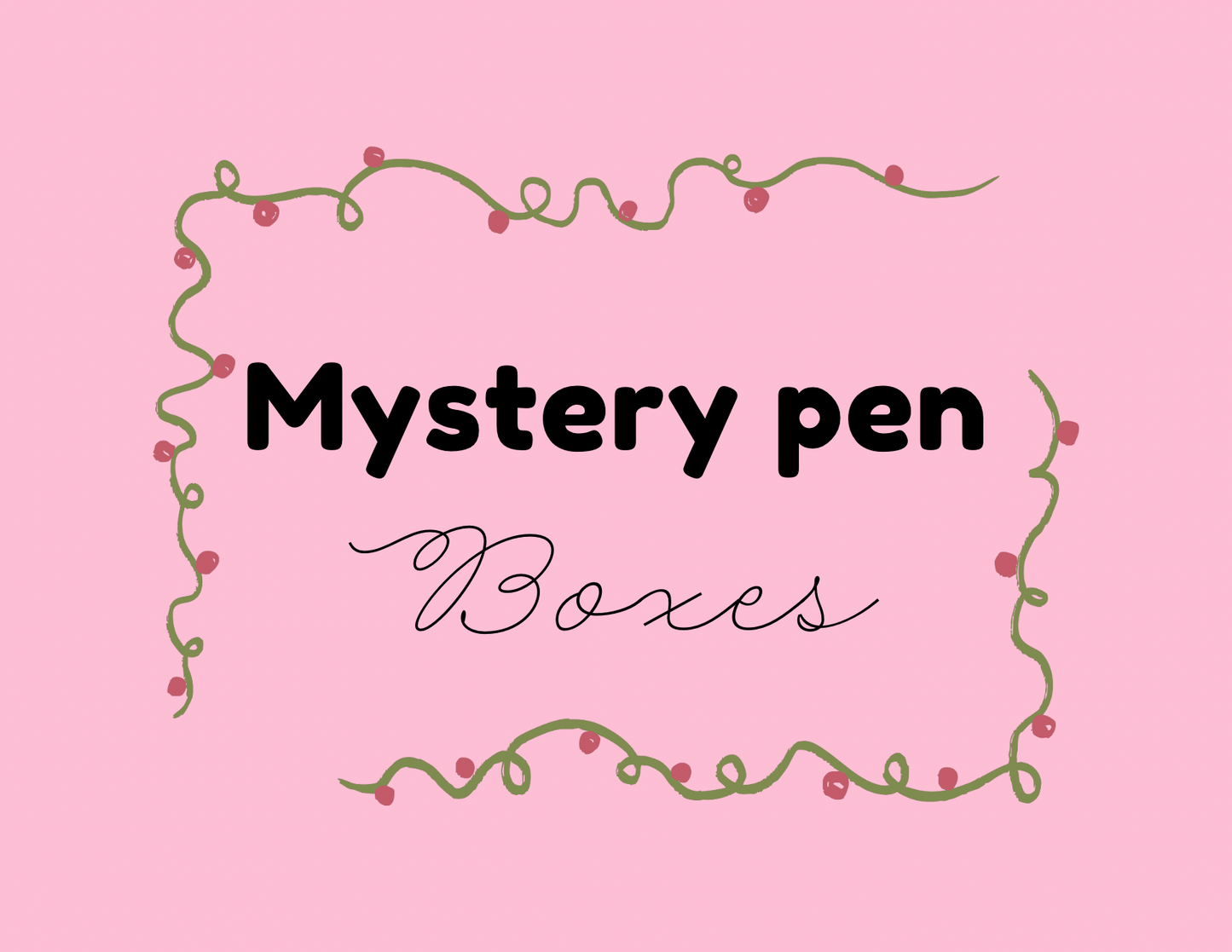 Themed Pen Mystery Bags