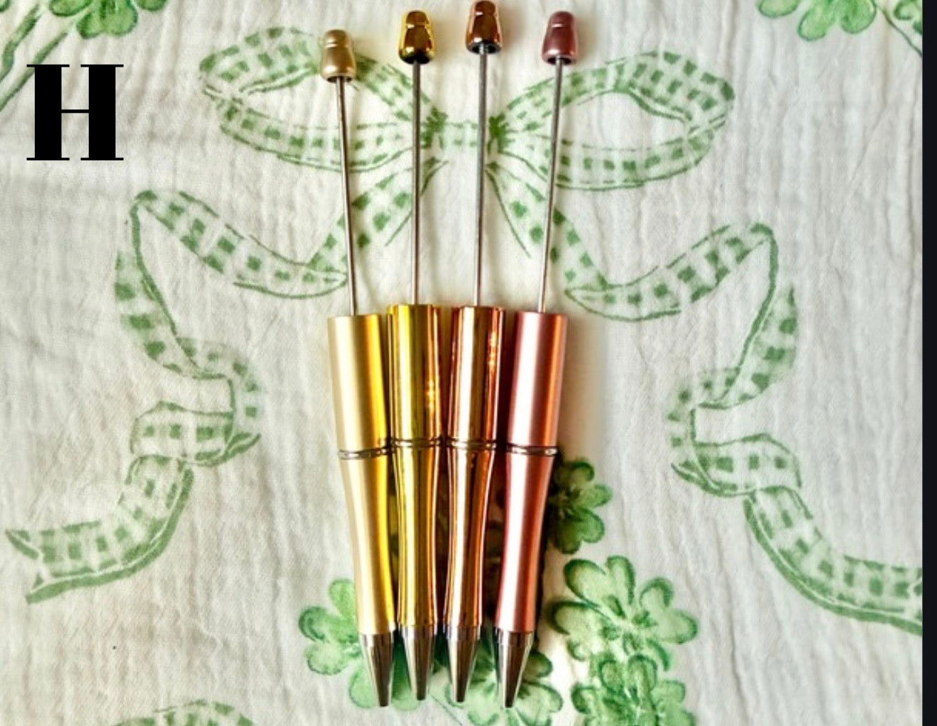 Beadable Pens (Packs of 5)