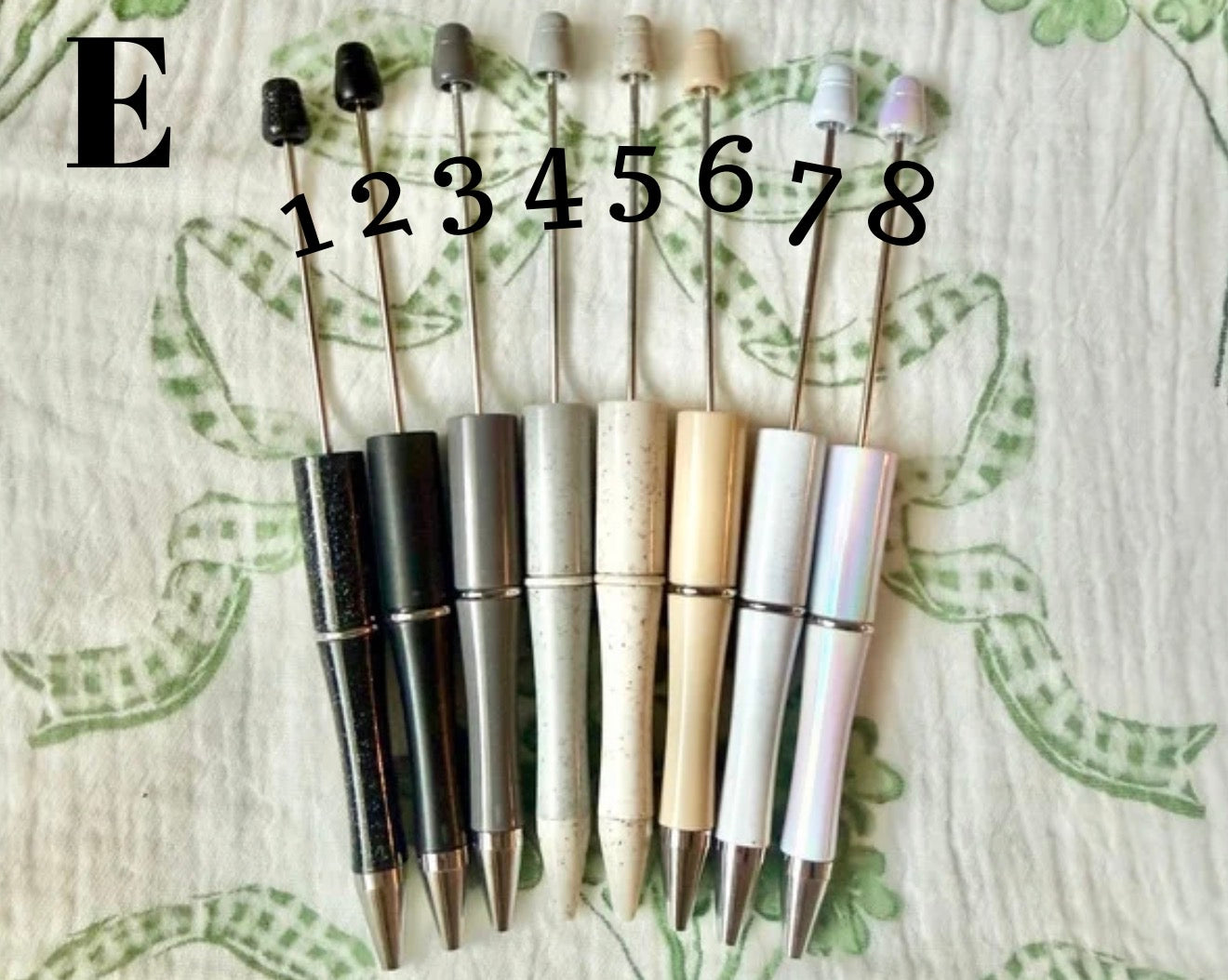 Beadable Pens (Packs of 5)