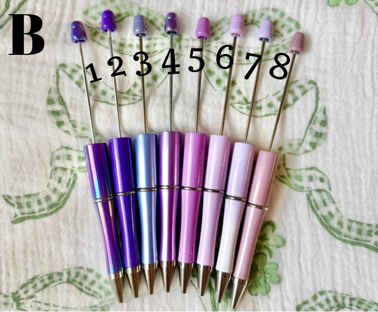 Beadable Pens (Packs of 5)