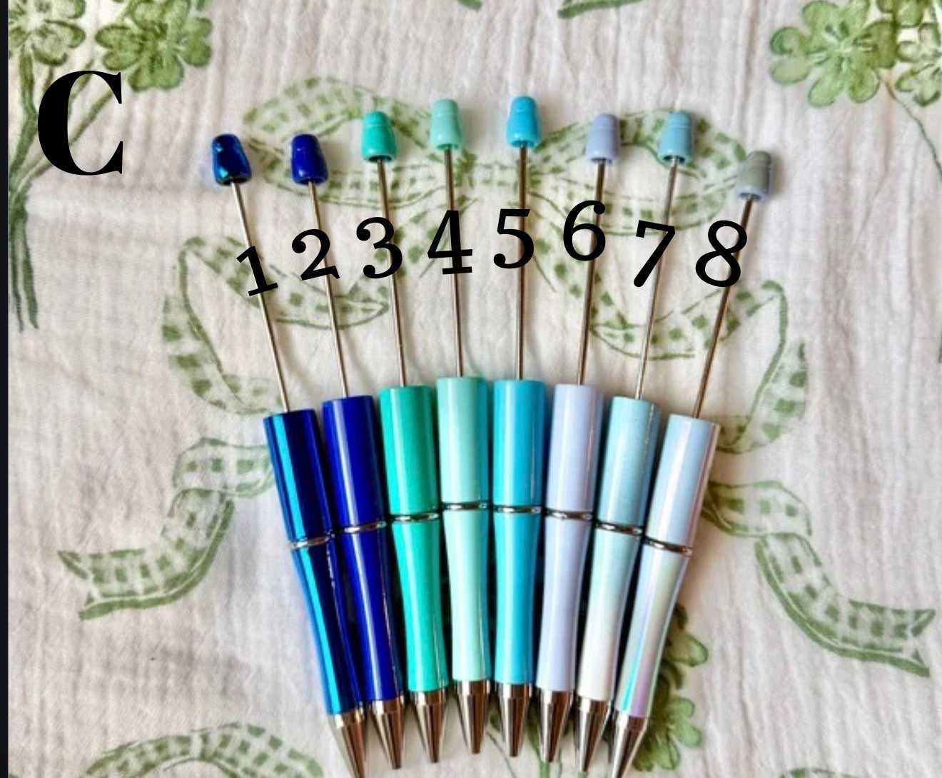Beadable Pens (Packs of 5)