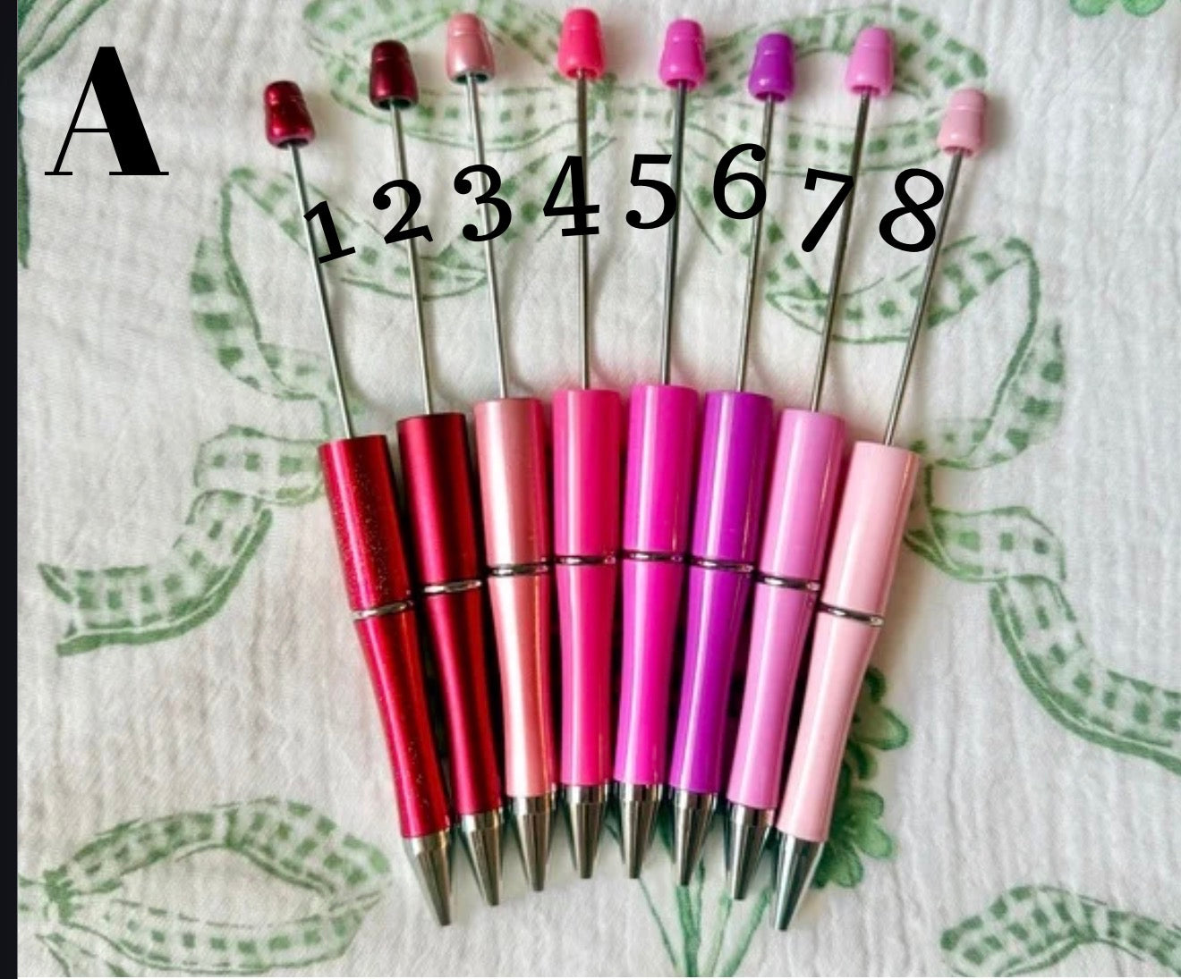 Beadable Pens (Packs of 5)